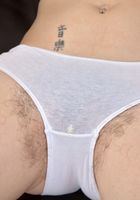 Kitty spreads her hairy legs to show off her bushy pussy., Kitty (kit027) ATK Natural & Hairy: Kitty (Kitty spreads her hairy legs to show off her bushy pussy.)