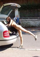 Sexy brunette babe Petra strips and walks around town nude, Petra (pet051) ATK Archives: Petra (Sexy brunette babe Petra strips and walks around town nude)