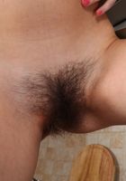 Hairy Sofia spreads her bush in the kitchen, Sofia (sof025) ATK Petites: Sofia (Hairy Sofia spreads her bush in the kitchen)